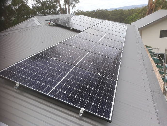 REC N-Peak solar panels on Sunshine Coast home